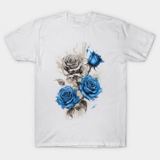 Blue roses T-Shirt